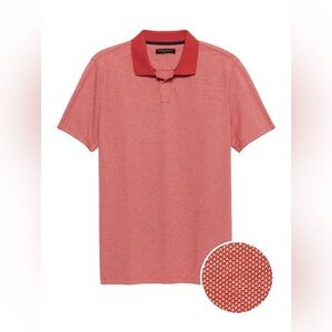 Used Banana Republic Luxury Touch Red Polo